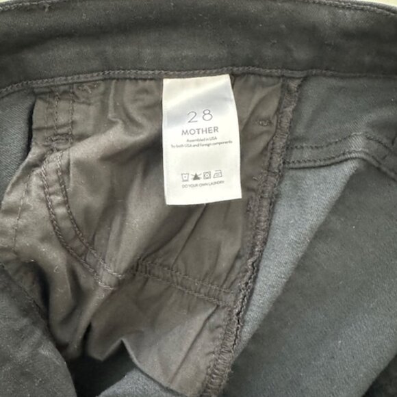 MOTHER Black Boot Cut Jeans - Picture 7 of 7